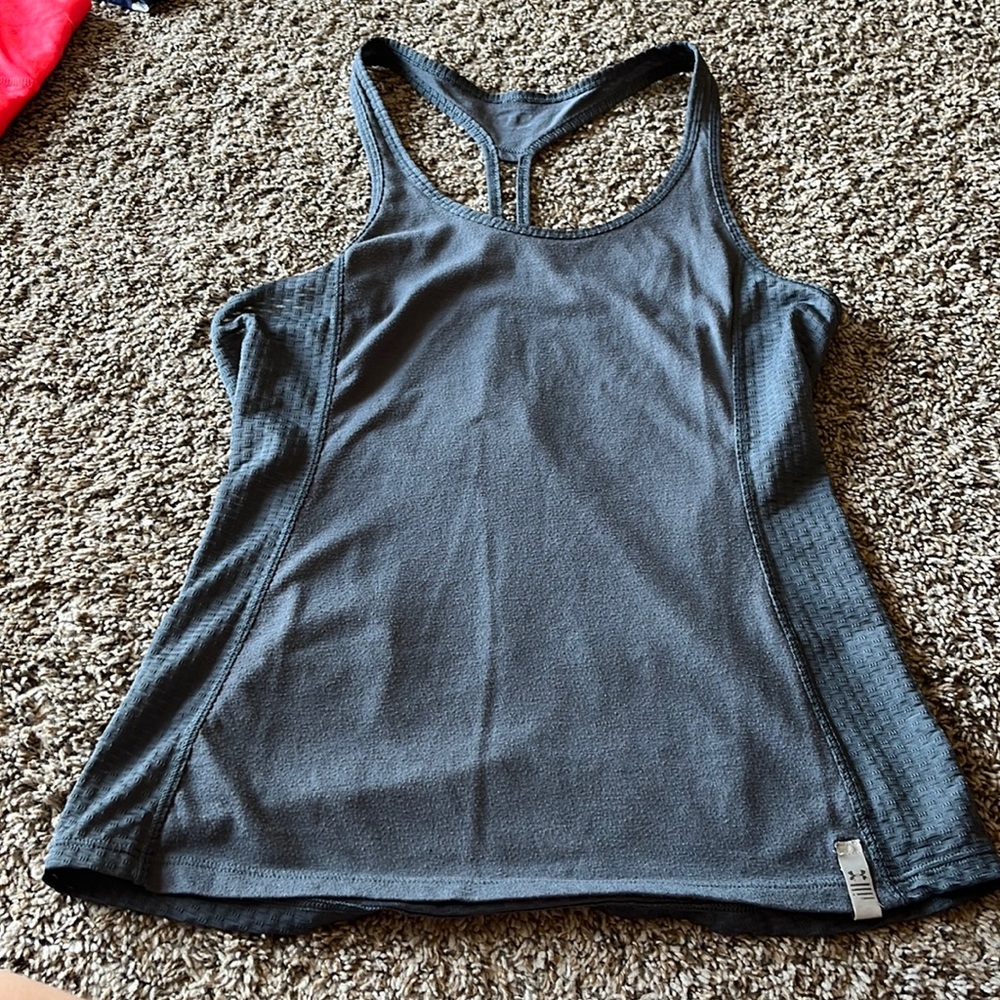 Woman’s, UA, razor back, size small, tank tops